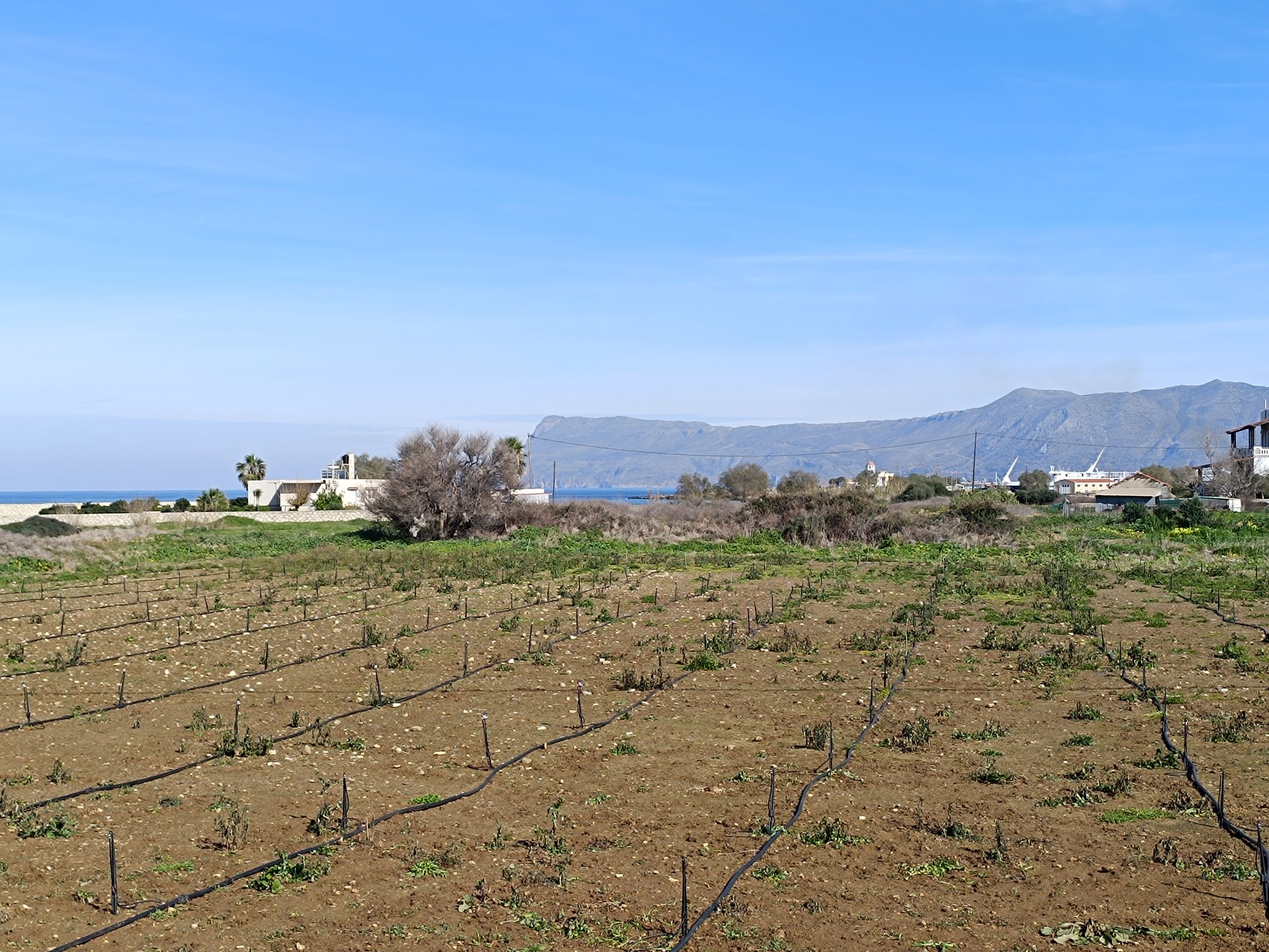 Seaview Land near the beach in Kissamos Trahilos. ID 03-2888