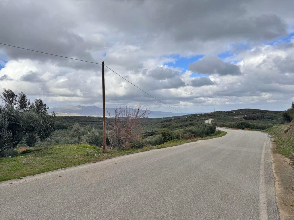 Seaview Land with a Building License for sale in Platanias Xamoudochori. ID 03-2872