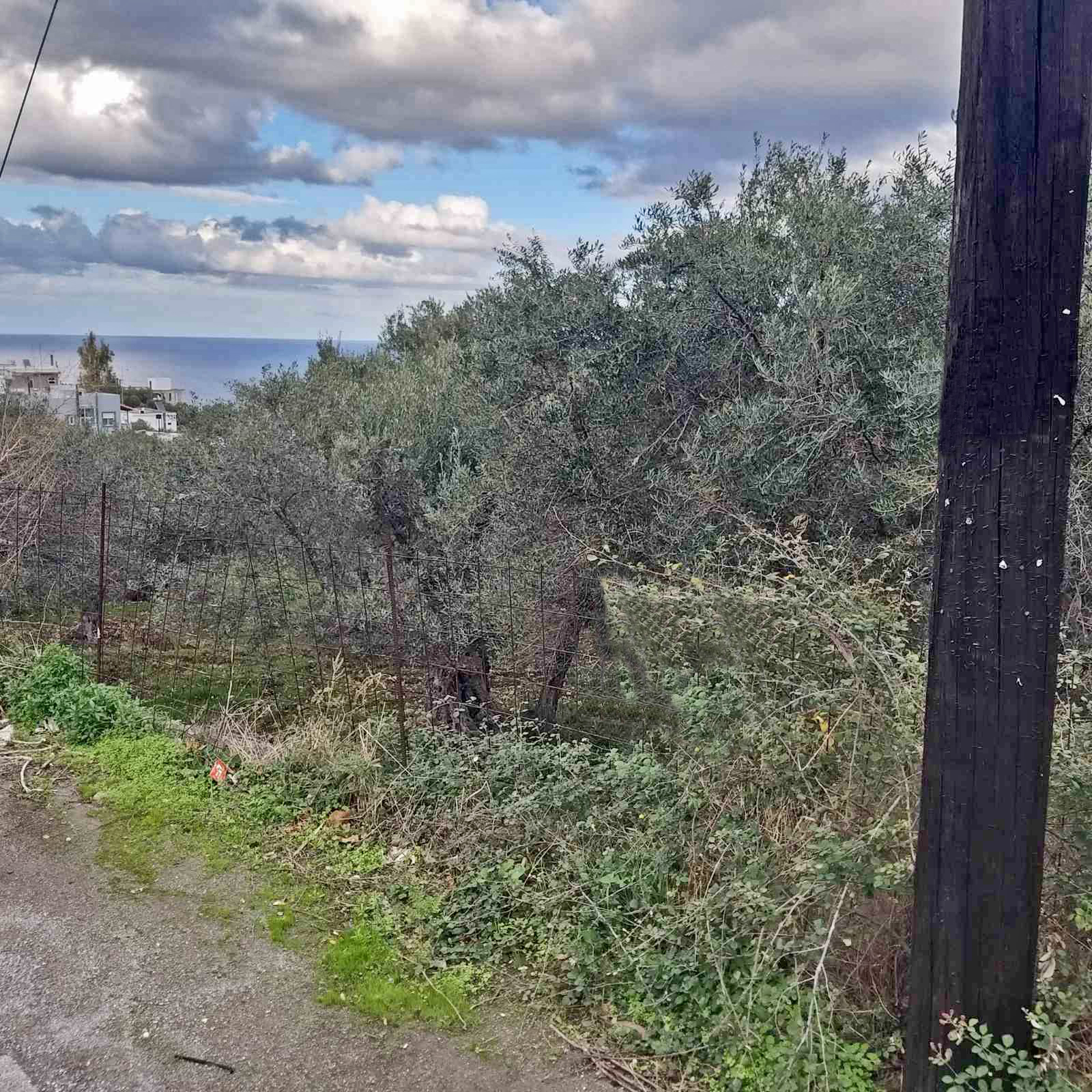 Sea View Plot in Gerani, Rethymnon. ID 13-2854