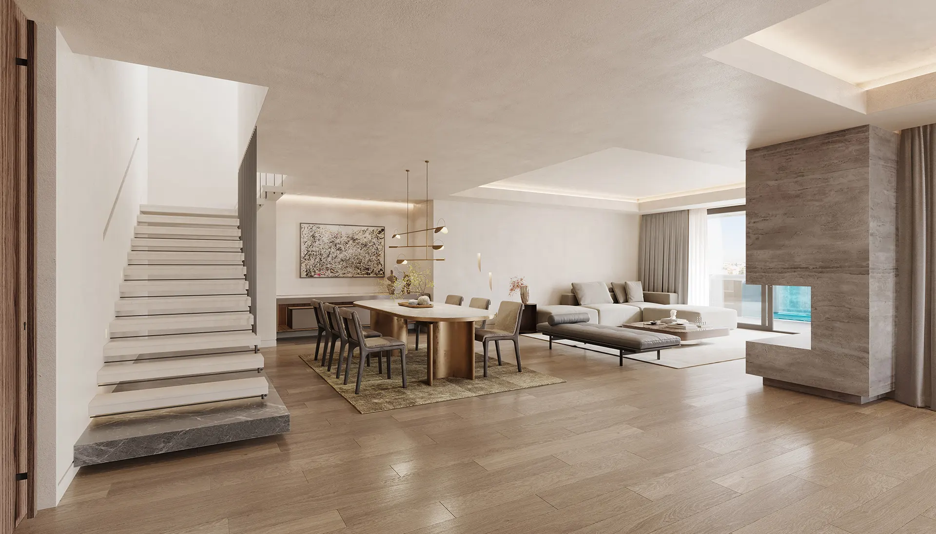 Luxurious Apartment with Swimming Pool in Glyfada. ID A4-6077