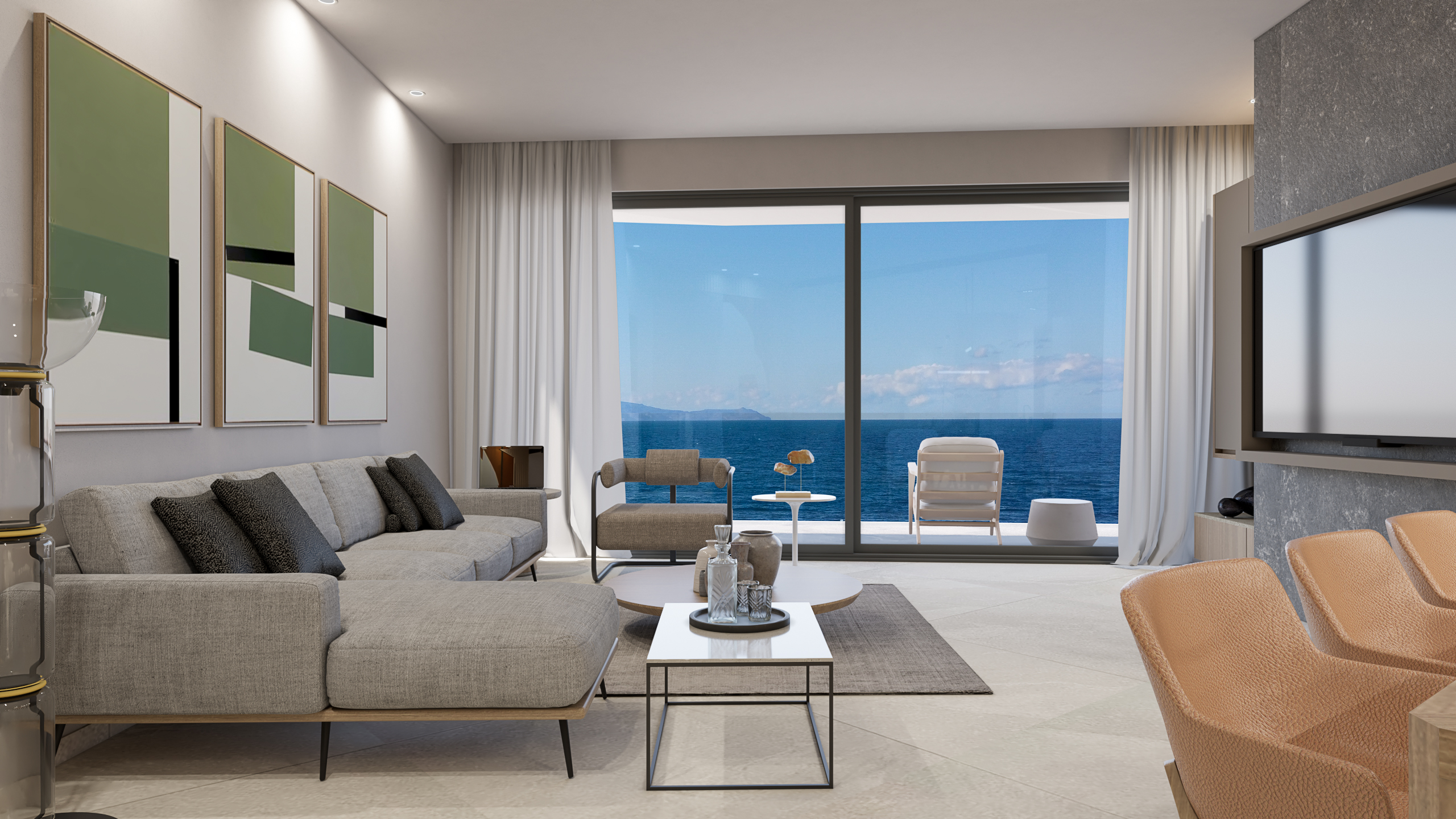 Seafront Apartment in Nea Chora for sale Chania. ID 04-6259