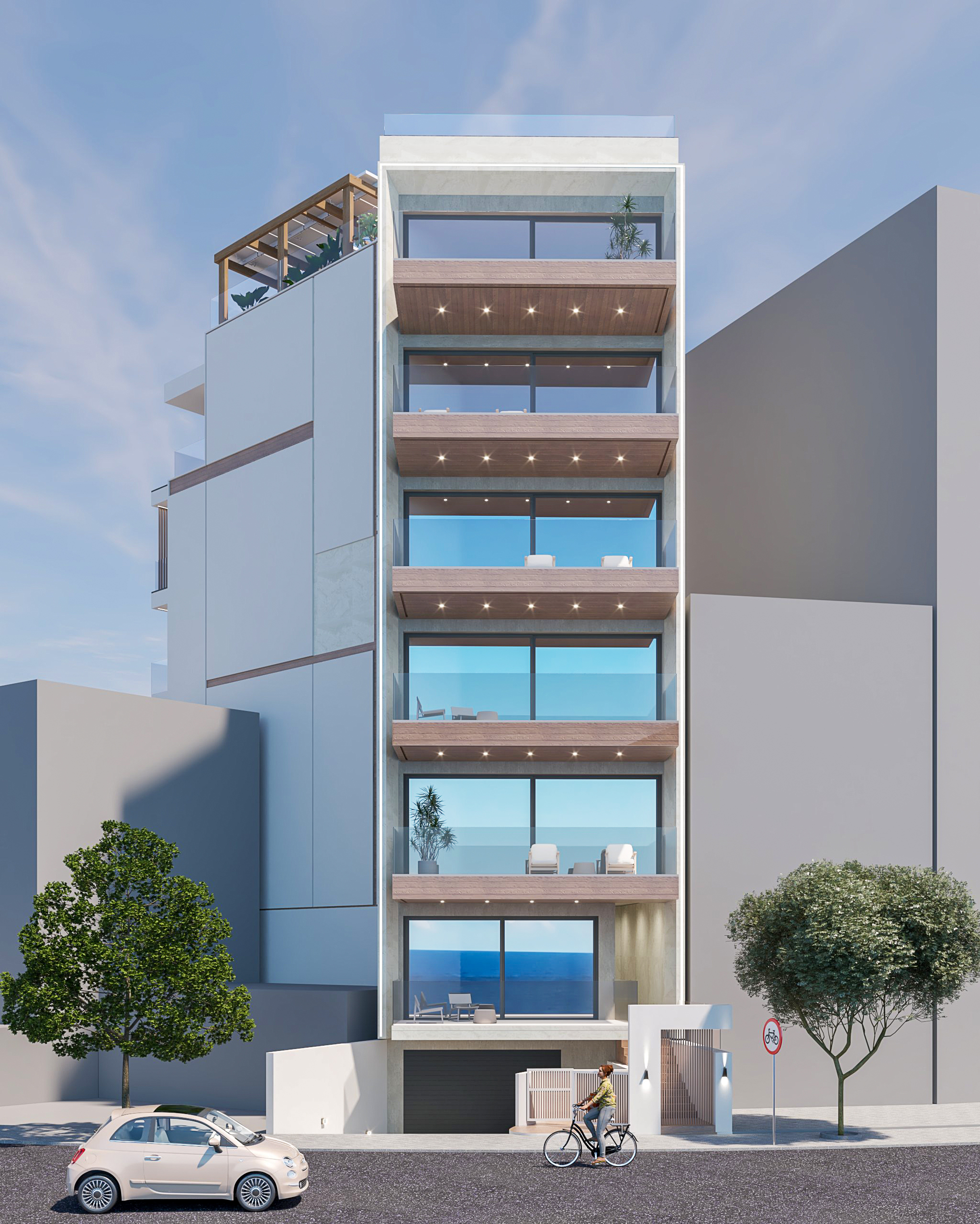 Seafront Apartment for sale in Nea Chora Chania. ID 04-6258