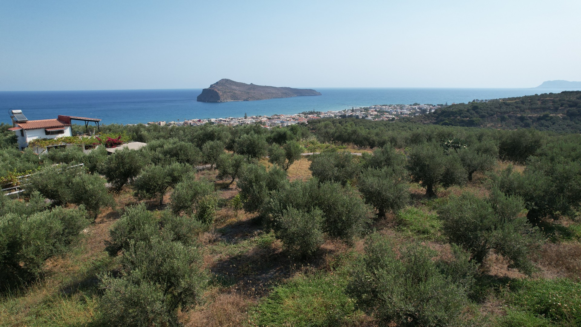 Seaview Land for sale in Agia Marina. ID 03-2696