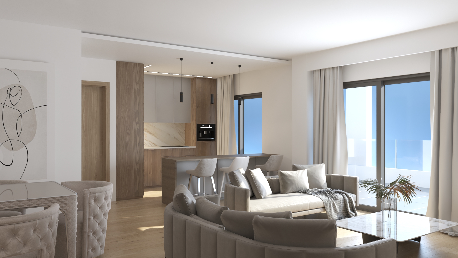 Agia Paraskevi Three Bedroom Apartment for sale. ID A4-5502