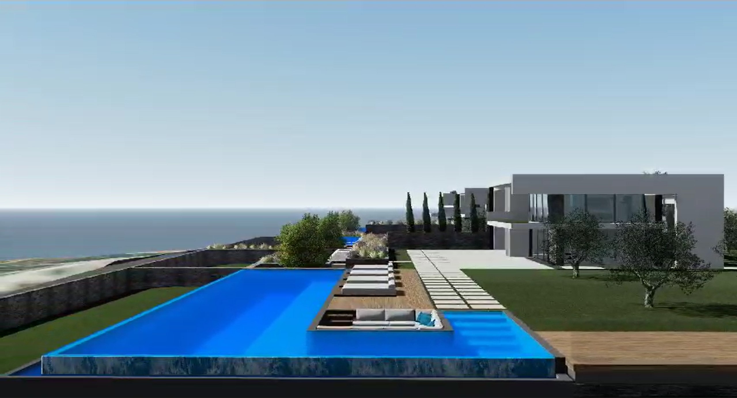 Luxury Seaview Villa in Agios Onoufrios for sale. ID 0v-868